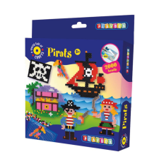  Playbox Gyöngykép figurák, 2000 db - kalózok kreatív és készségfejlesztő