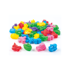 Playbox : Járművek színes gyöngy szett 90db-os kreatív és készségfejlesztő