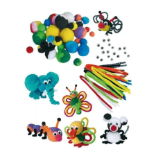 Playbox Pompom állat készítő szett, vegyes csomag kreatív és készségfejlesztő