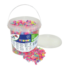 Playbox Vödör vasalható gyöngyökkel, 5000 db, áttetsző színek kreatív és készségfejlesztő