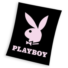 Playboy Black coral fleece polár takaró 150x200cm lakástextília