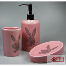  PLAYBOY fürdőszobai, kerámia szett - rózsaszín (3509011-0001)
