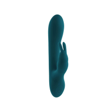 Playboy Rabbit - akkus, vízálló csiklókaros vibrátor (türkiz) vibrátorok