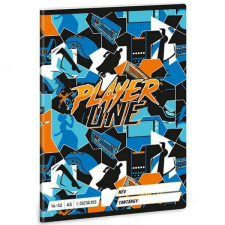 Player One GAMER füzet - 1. osztályos vonalas - 14-32 füzet