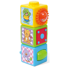 Playgo - Aktív Készségfejlesztő kockák bébijáték kreatív és készségfejlesztő