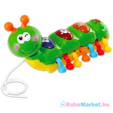 Playgo Kacarászó, zenélő hernyó bébijáték interaktív babajáték