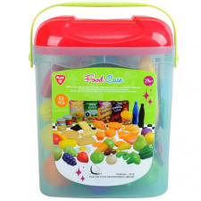 Playgo : Műanyag játék élelmiszer szett dobozban (3125) (PG3125) konyhakészlet