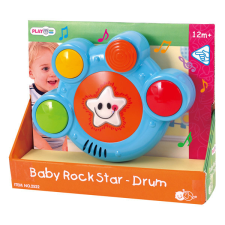 Playgo Rocksztár dobkészlet bébijáték játékhangszer