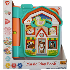 Playgo Toys Zenélő foglalkoztató könyv egyéb bébijáték