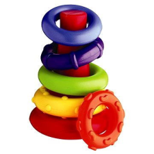 Playgro műanyag slip-gyűrűk kreatív és készségfejlesztő