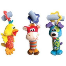 Playgro Travel függő játékok 3 db játék babakocsi