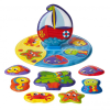 Playgro - Úszó fürdő puzzle (9321104863799)