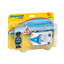 Playmobil 1.2.3 - Rendőrségi kisautó játékszett playmobil