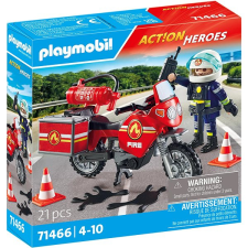 Playmobil 71466 Motoros tűzoltó balesetnél playmobil