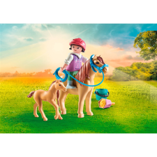 Playmobil : 71498 - Kislány pónival és csikóval (71498) playmobil