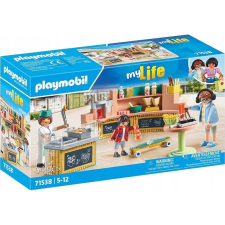 Playmobil 71538 my Life - Utcai Ételbár Streetfood Építő készlet (GXP-930763) kreatív és készségfejlesztő