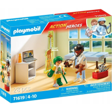 Playmobil 71619 Action Heroes - Gyerekorvos vizsgálat Teddy mackóval (71619) kreatív és készségfejlesztő