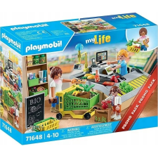 Playmobil 71648 my Life - Bio Supermarket bevásárlóközpont (71648) kreatív és készségfejlesztő
