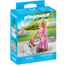 Playmobil 71737 Rózsaszínruhás nő csivava kutyával (4008789717375) playmobil