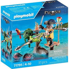 Playmobil 71795 Pirates - Kalóz szigonyvetővel (71795) játékfigura