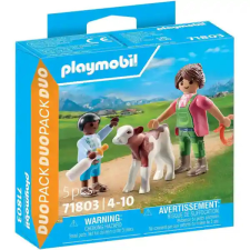 Playmobil 71803 Gazdasszony borjúval és gyerekkel playmobil