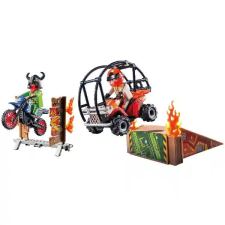 Playmobil 71808 Stuntshow - Motoros és quados kaszkadőrök playmobil