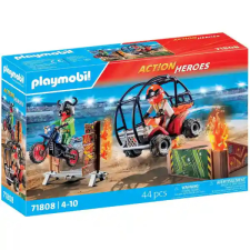 Playmobil 71808 Stuntshow - Motoros és quados kaszkadőrök playmobil