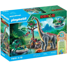 Playmobil 71819 Brachiosaurus és légpárnás hajó playmobil