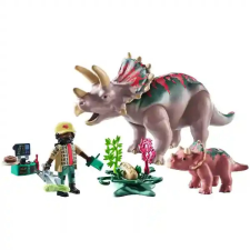Playmobil 71821 Triceratops dino kicsinyével playmobil