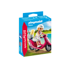 Playmobil 9084 specialPLUS - Lány robogón (9084) játékfigura