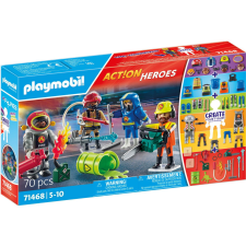 Playmobil Action Heroes My Figures: Tűzoltók (71468) (Playmobil71468) játékfigura