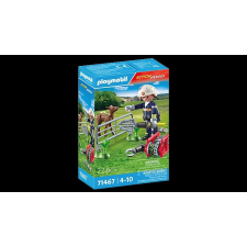 Playmobil - Action Heroes - Tűzoltó állatmentés közben játékszett (71467) playmobil