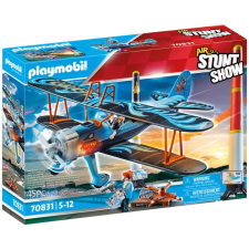 Playmobil Air Stuntshow ""Főnix"" kétfedelű  Ajánlott 5-12 éves korig fiúknak (75789) playmobil