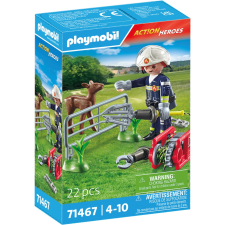 Playmobil City Action : 71467 - Tűzoltó állatmentés közben (71467) játékfigura