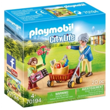 Playmobil City Life Bevásárlás a nagyival 70194 playmobil