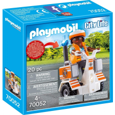 Playmobil City Life Doktornő Kétkerekű Járgánnyal 70052 playmobil