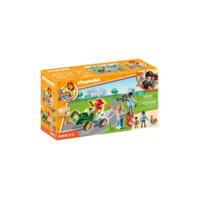 Playmobil - Duck on Call - Mentők bevetésen: versenybaleset játékszett (70919) playmobil