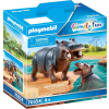 Playmobil Family Fun Víziló kicsinyével 70354