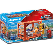 Playmobil hegesztő konténerrel playmobil