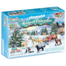Playmobil : Karácsonyi szánkózás adventi kalendárium 71345 playmobil