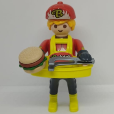 Playmobil® Playmobil 71455 Hamburger árus zsákbamacska figura 25. sorozat (fiúknak) playmobil