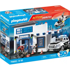 Playmobil® Playmobil 71602 Rendőrkapitányság rendőrautóval és helikopterrel playmobil