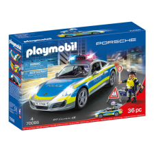 Playmobil - Porsche 911 Carrera 4S Rendőrség játékszett playmobil