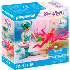 Playmobil Princess Magic: 71503 - Sellő színváltós polippal (71503) playmobil
