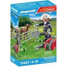 Playmobil : Tűzoltó állatmentés közben (71467) playmobil