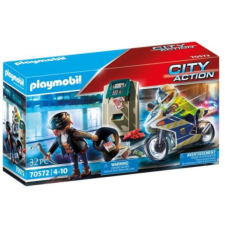 Playmobil : Városi forgatag - Rendőrségi motor: Pénztolvaj nyomában (70572) playmobil