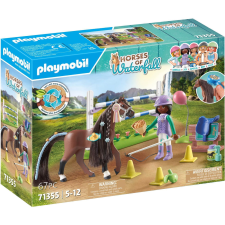 Playmobil Zoe & Blaze versenypályával (71355) (Playmobil71355) játékfigura
