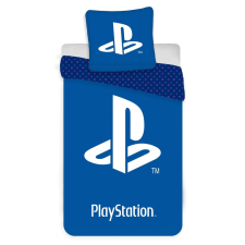 PlayStation Blue ágyneműhuzat Logo 140×200cm, 70×90 cm lakástextília