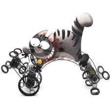 PLAYSTEM Climbing Cat & Hopping Mouse barkácsolás, építés