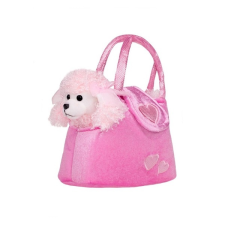 PlayTo Gyermek plüss játék PlayTo kutyus táskába rózsaszín | Rózsaszín | plüssfigura
